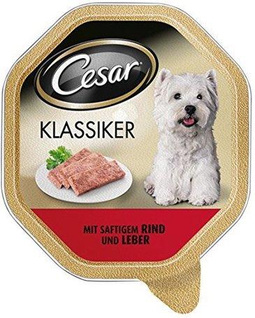 Vásárlás: Cesar marhahúsos és májas kutyaeledel alutálkában (7 x 150 g)  1050 g Kutyatáp árak összehasonlítása, marhahúsos és májas kutyaeledel  alutálkában 7 x 150 g 1050 g boltok