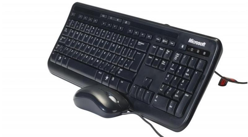 Microsoft Wired Desktop 600 (APB-00013) (Kit tastatura si mouse) - Preturi
