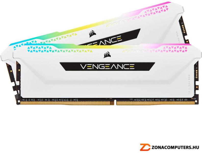 VENGEANCE RGB PRO SL 16GB (2x8GB) DDR4 3600MHz CMH16GX4M2D3600C18W