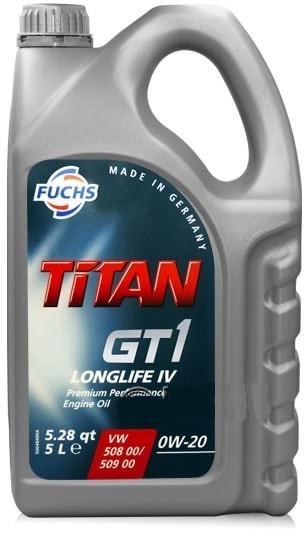 Vásárlás: FUCHS Titan GT1 Longlife IV 0W-20 5 l Motorolaj árak  összehasonlítása, Titan GT 1 Longlife IV 0 W 20 5 l boltok