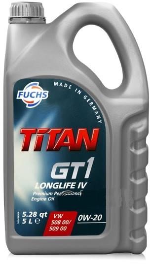Titan GT1 Longlife IV 0W-20 5 l
