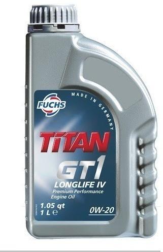 Titan GT1 Longlife IV 0W-20 1 l
