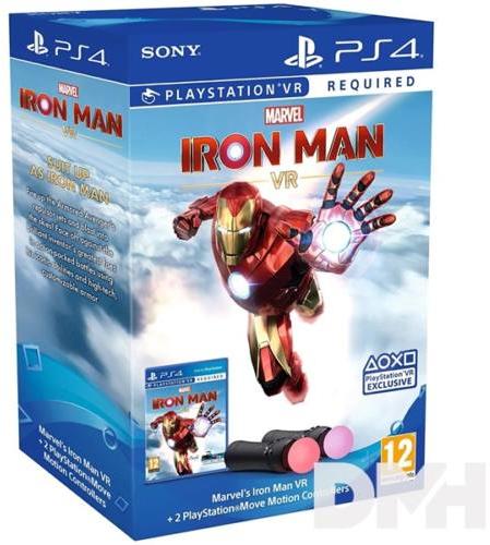 Sony Playstation 4 Move (2-pack) + Marvel`s Iron Man játékvezérlő vásárlás,  olcsó Sony Playstation 4 Move (2-pack) + Marvel`s Iron Man árak, Sony pc  játékvezérlő akciók