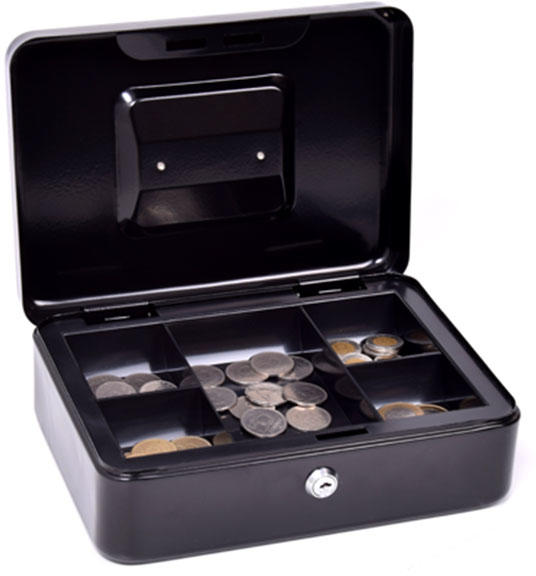Money 5025 pénzkazetta (fekete)