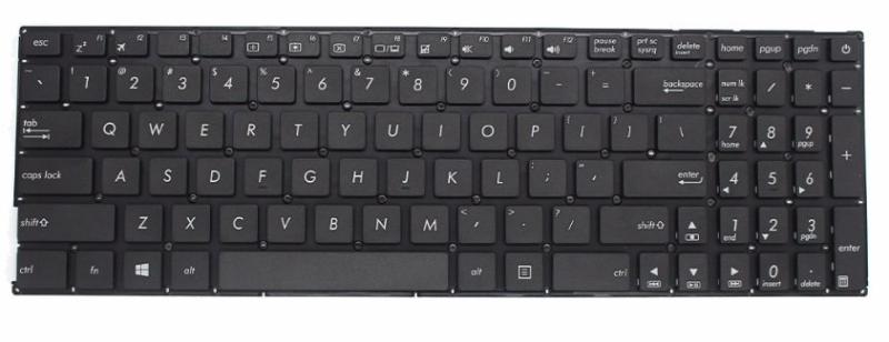 ASUS Tastatura Laptop Asus MP-13K9 0KNB0-610TRU00 Layout US standard -  mentor-market (Parti calculatoare, laptop) - Preturi