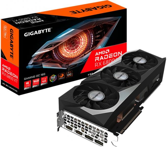 「新品未開封」Radeon RX 6800 OC 16G GDDR6 GIGABYTE Radeon RX 6800 XT GAMING OC 16G GDDR6 (GV-R68XTGAMING OC