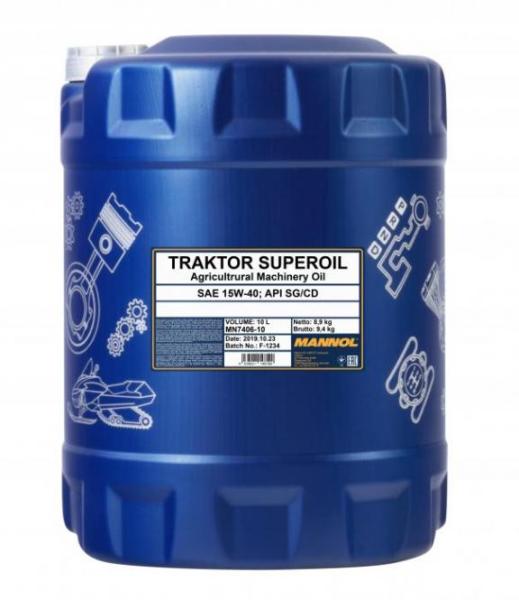7406-10 Traktor Superoil 15W-40 10 l