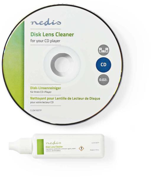 Nedis Set CD DVD CLEANER curatat lentila laser 20ml Nedis (CLDK100TP)  (Medii de stocare CD, DVD, Blu-Ray) - Preturi