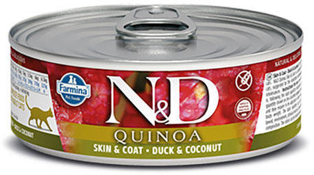 Adult Quinoa duck & coconut tin 80 g