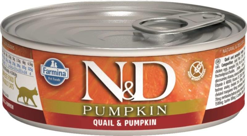 Pumpkin quail & pumpkin tin 80 g