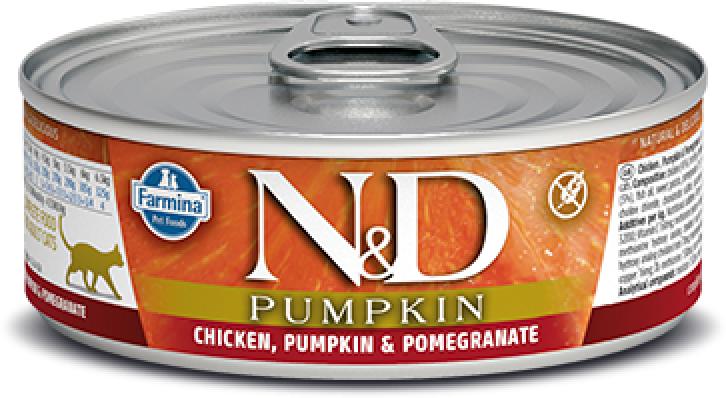Adult Pumpkin chicken & pomegranate tin 80 g