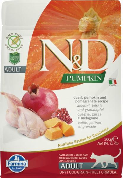 Adult Pumpkin & quail 300 g