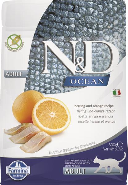 Ocean Adult herring & orange 300 g