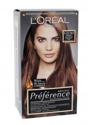 L'Oréal Préférence Récital vopsea de păr 60 ml pentru femei 5, 25-M2  Antigua (Vopsea de par) - Preturi
