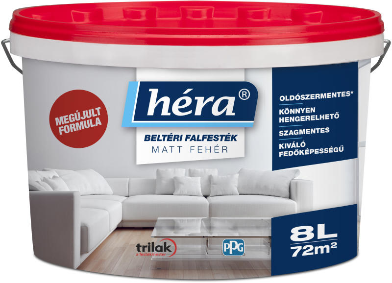 Hera Feher Falfestek 8 Liter () Hera Feher Falfestek 8 Liter