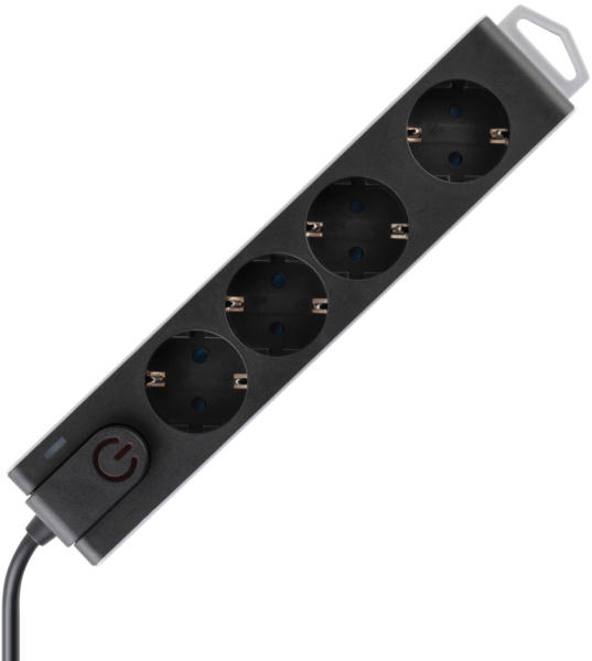 4 Plug 3 m Switch (NVT 4K-3/BK)