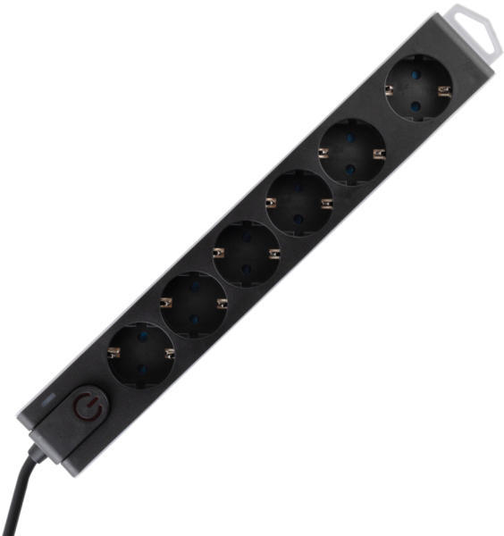 6 Plug 1,5 m Switch (NVT 6K/BK)