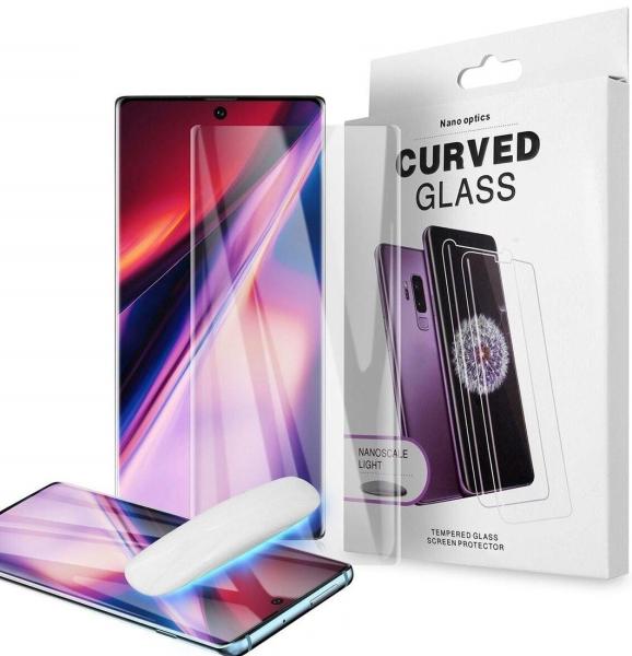 Folie Protectie Ecran din Sticla pentru Samsung Galaxy S20, UV Glue 9H Cu  Lampa Si Adeziv Lichid - Clear (Folie protectie telefon mobil) - Preturi