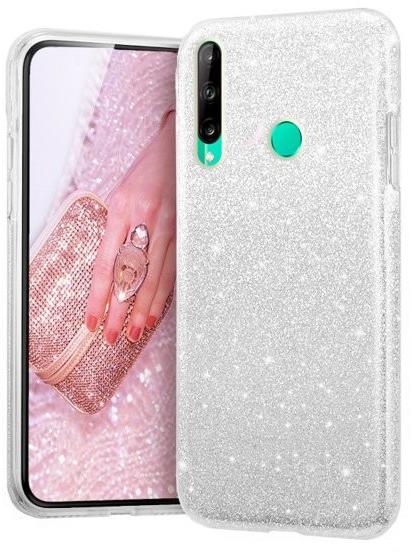 Husa Huawei P Smart (2019) - Tpu cu Sclipici Argintiu (Husa telefon mobil)  - Preturi