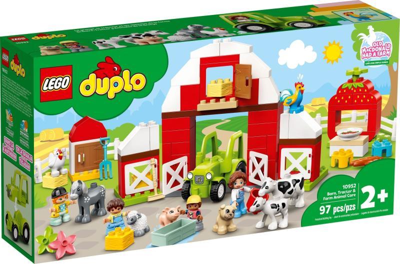 Vásárlás: LEGO® DUPLO® - Town Pajta traktor és állatgondozás a farmon  (10952) LEGO árak összehasonlítása, DUPLO Town Pajta traktor és  állatgondozás a farmon 10952 boltok