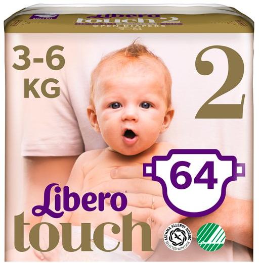 Vásárlás: Libero Touch 2 Mini (3-6kg) 64db Pelenka árak összehasonlítása,  Touch 2 Mini 3 6 kg 64 db boltok