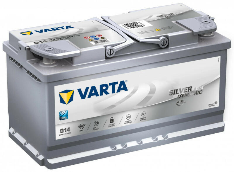 VARTA G14 Silver Dynamic AGM 95Ah 850A right+ (595 901 085) (Acumulator  auto) - Preturi
