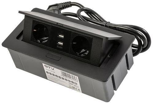 2 Plug 2 USB (AE-PBSUC2GS-20N)