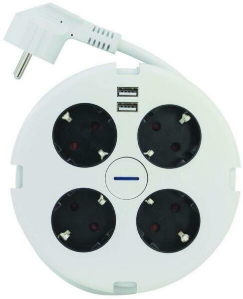 4 Plug 2 USB 1,4 m (0015428109)