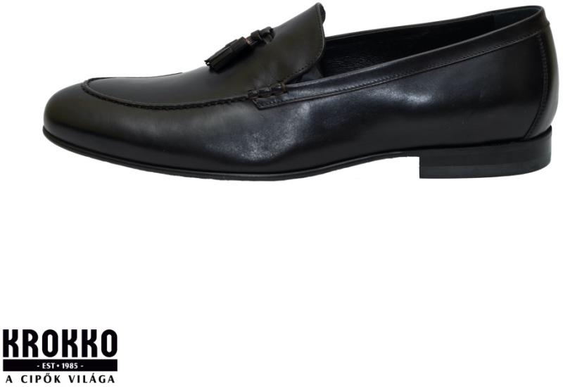 Vásárlás: KLEER pw056-c1 fekete makkos mokaszin félcipő Férfi cipő árak  összehasonlítása, pw 056 c 1 fekete makkos mokaszin félcipő boltok