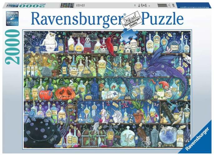 Vásárlás: Ravensburger A méregkeverő szekrénye 2000 db-os (16010) Puzzle  árak összehasonlítása, A méregkeverő szekrénye 2000 db os 16010 boltok