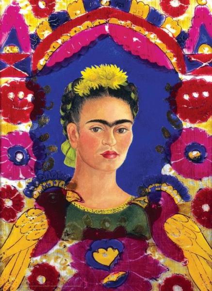 Vásárlás: EUROGRAPHICS 6000-5425 - Self Portrait - The Frame, Frida Kahlo -  1000 db-os puzzle Puzzle árak összehasonlítása, 6000 5425 Self Portrait The  Frame Frida Kahlo 1000 db os puzzle boltok