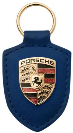 Vásárlás: Porsche Kulcstartó, Porsche (pajzsos, Kék Színű Bőrrel)  (wap0500950e) Kulcstartó árak összehasonlítása, Kulcstartó Porsche pajzsos  Kék Színű Bőrrel wap 0500950 e boltok