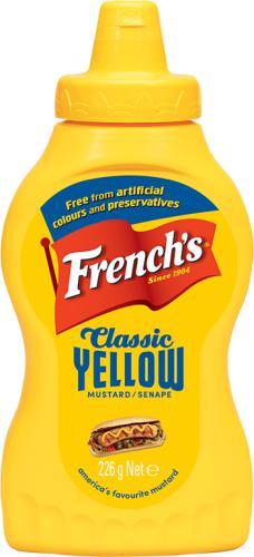 Vásárlás: French's Classic sárga mustár (226 g) Mustár árak  összehasonlítása, Classic sárga mustár 226 g boltok