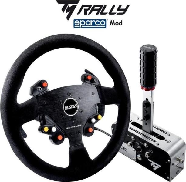 Thrustmaster Rally Race Gear Sparco Mod (4060131) Волани за игра Цени,  оферти и мнения, списък с магазини, евтино Thrustmaster Rally Race Gear  Sparco Mod (4060131)