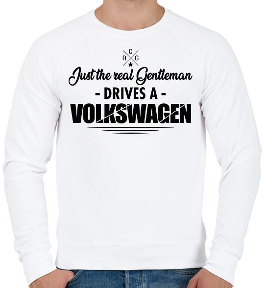 Vásárlás: printfashion Just the real Gentleman - Volkswagen - Férfi pulóver  - Fehér Férfi pulóver árak összehasonlítása, Just the real Gentleman Volkswagen  Férfi pulóver Fehér boltok