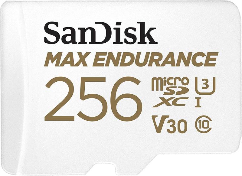 SanDisk microSDXC Max Endurance 256GB C10/UHS-3/V30 SDSQQVR-256G SanDisk microSDXC Max Endurance 256GB C10/UHS-3/V30 SDSQQVR-256G