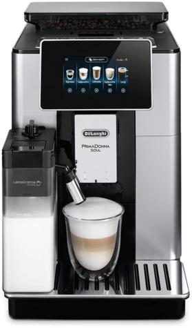 DeLonghi PrimaDonna Soul ECAM 610.55 SB kávéfőző vásárlás, olcsó DeLonghi  PrimaDonna Soul ECAM 610.55 SB kávéfőzőgép árak, akciók