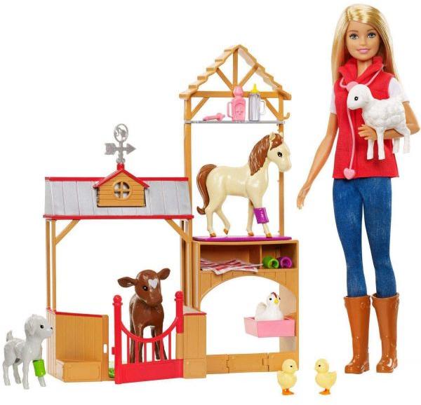 Vásárlás: Mattel Barbie - Farmer kisállatokkal (GCK86) Barbie baba árak  összehasonlítása, Barbie Farmer kisállatokkal GCK 86 boltok