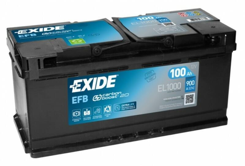 Start-Stop EFB 100AH 900A right+ (EL1000)