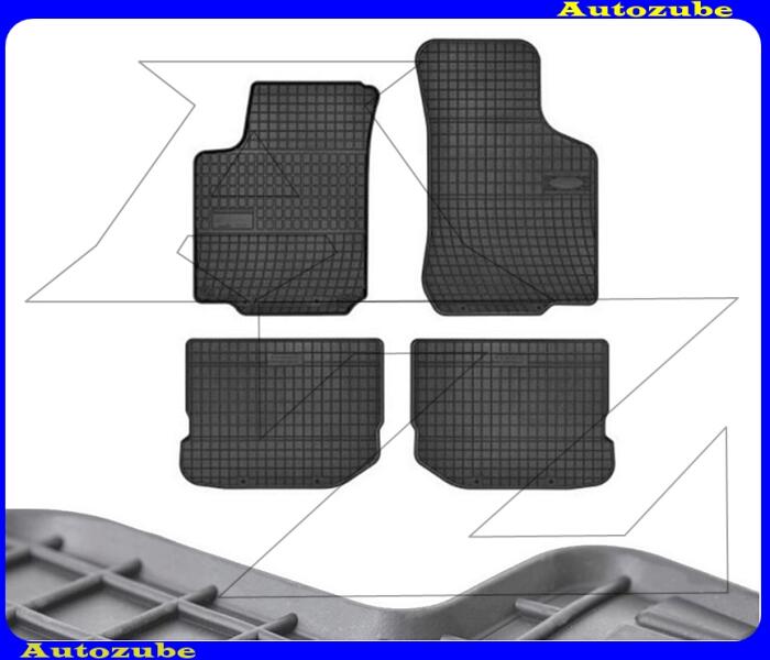 Vásárlás: Seat LEON 1 1999.09-2005.12 /1M/ Gumiszőnyeg garnitúra (4db)  méretpontos - 3mm vastagságú - 10mm magas peremmel, vanília illattal  "ElToro" FROGUM (Egyedi rendelésre, NEM visszáruzható) MMTA040 0012  Autószőnyeg árak összehasonlítása, LEON 1