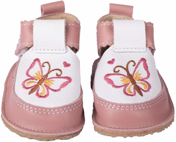 Macco Pantofi barefoot Macco - broderie fluture (Pantof, cizma bebelusi) -  Preturi