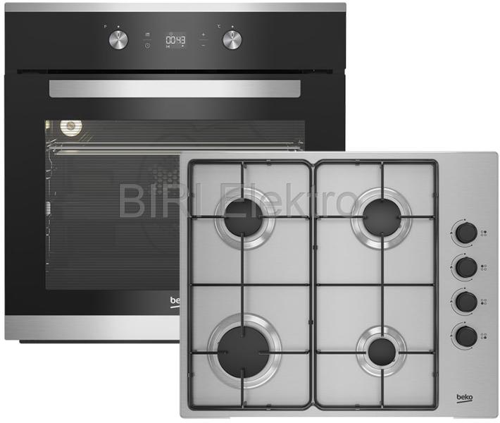 Vásárlás: Beko BIM-25302 X / HIGG-64120 SX Beépíthető sütő és főzőlap szett  árak összehasonlítása, BIM 25302 X HIGG 64120 SX boltok
