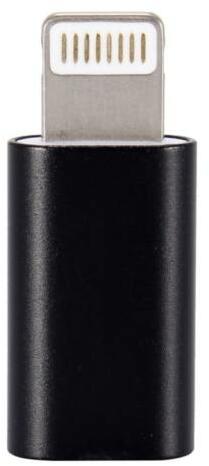 Apple /Iphone lightning (apa) - micro USB (anya) minőségi átalakító adapter,  fekete vásárlás, olcsó Apple /Iphone lightning (apa) - micro USB (anya)  minőségi átalakító adapter, fekete árak, Apple Kábel, csatlakozó akciók