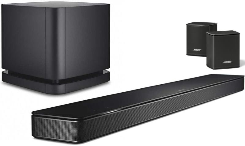 Bose Soundbar 500 + Bass Module 500 + Surround Speakers (Proiector