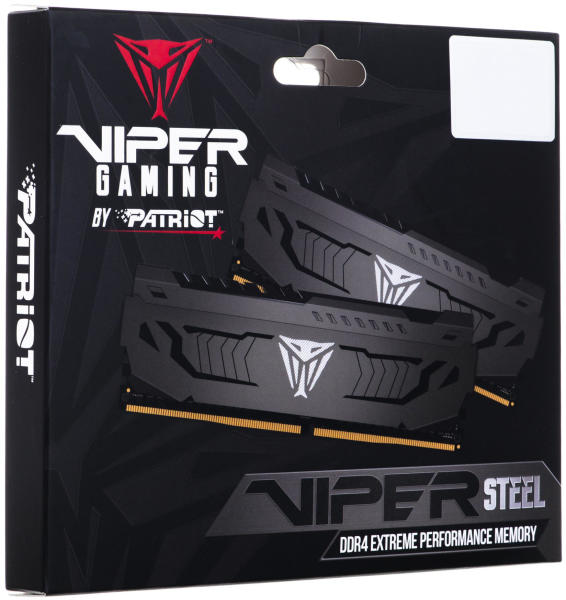 Viper Steel 64GB (2x32GB) DDR4 3200MHz PVS464G320C6K