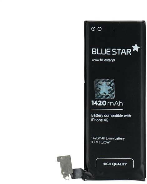 BAT Akkumulátor iPhone 4 1420 mAh Polymer Blue Star HQ vásárlás, olcsó  Mobiltelefon akkumulátor árak, akciók