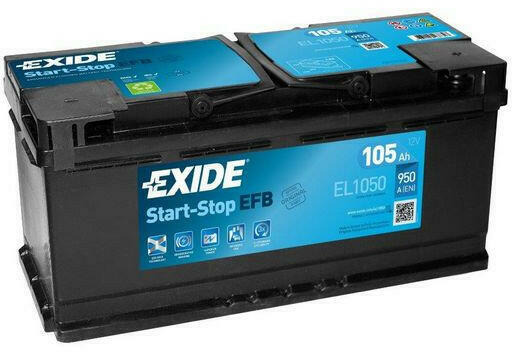Exide EFB Start & Stop 105Ah 950A (EL1050) vásárlás, Autó akkumulátor bolt  árak, akciók, autóakku árösszehasonlító