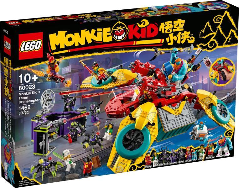 Vásárlás: LEGO® Monkie Kid™ - Monkie Kid csapatának drónkoptere (80023)  LEGO árak összehasonlítása, Monkie Kid Monkie Kid csapatának drónkoptere  80023 boltok