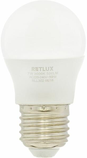 Vásárlás: Retlux RLL 302 G45 E27 mini gömb izzó 7W (50003562) LED izzó árak  összehasonlítása, RLL 302 G 45 E 27 mini gömb izzó 7 W 50003562 boltok
