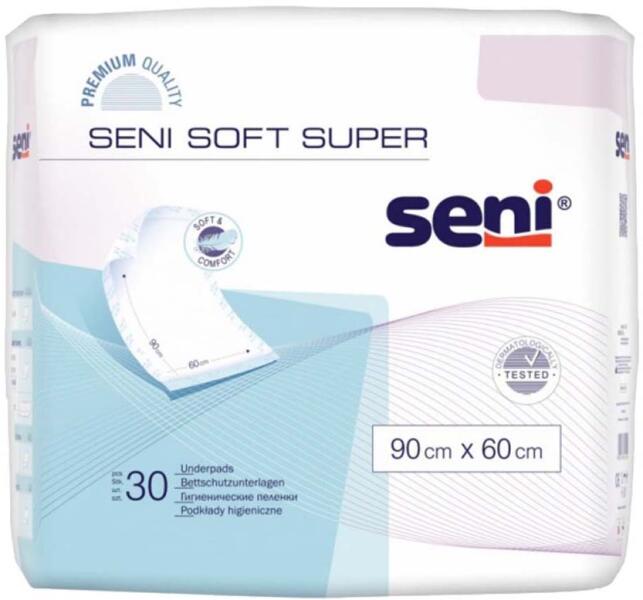 Vásárlás: Seni Soft Super egyszer használatos alátét 60x90cm 1x Gyógyászati  eszköz árak összehasonlítása, Seni Soft Super egyszer használatos alátét 60  x 90 cm 1 x boltok